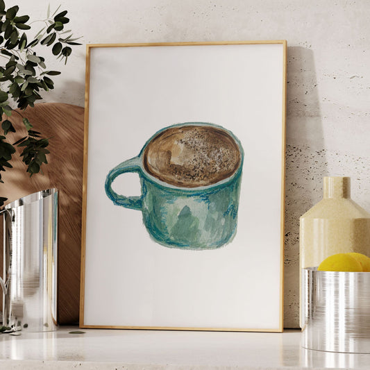 Cappuccino Art Print
