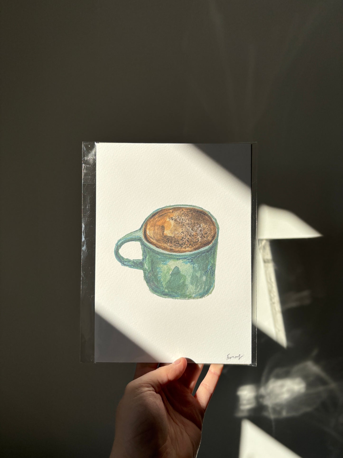 Cappuccino Art Print