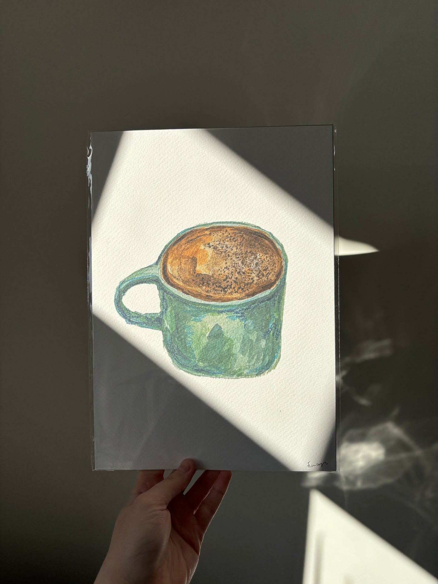 Cappuccino Art Print