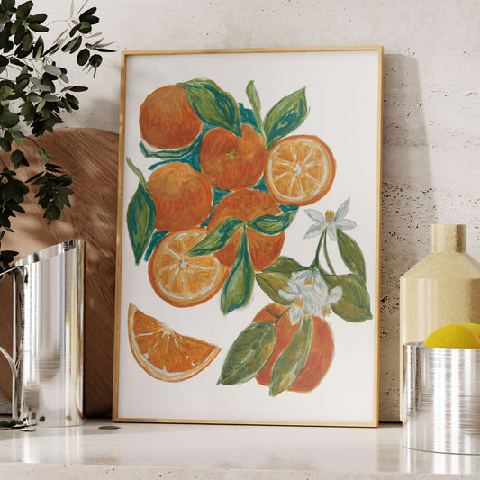 Oranges Print
