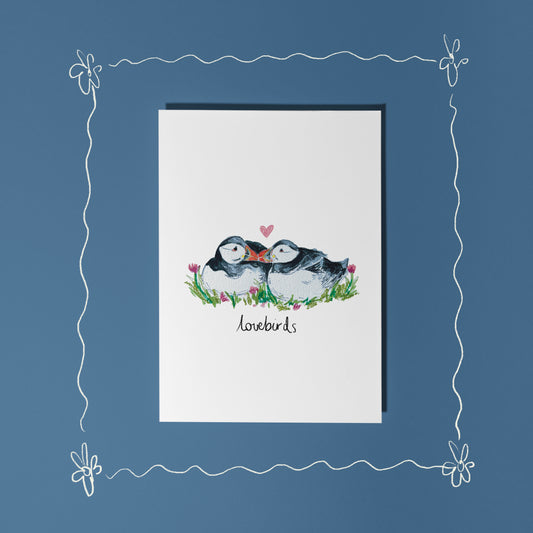 Lovebirds Card