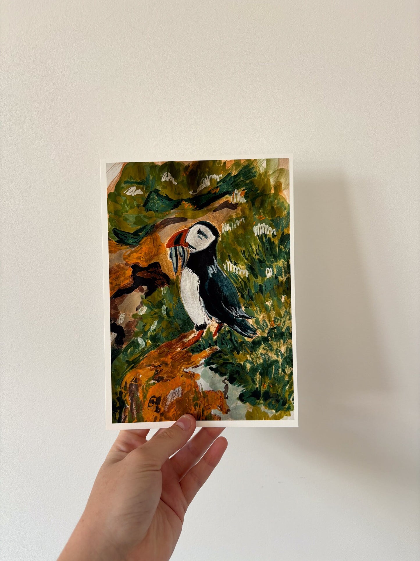 Puffin Art Print
