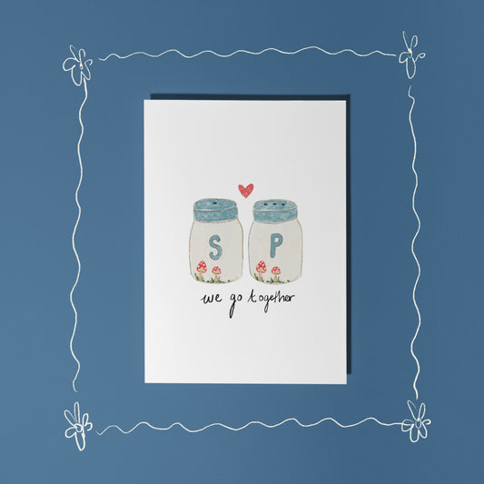 We Go Together Card