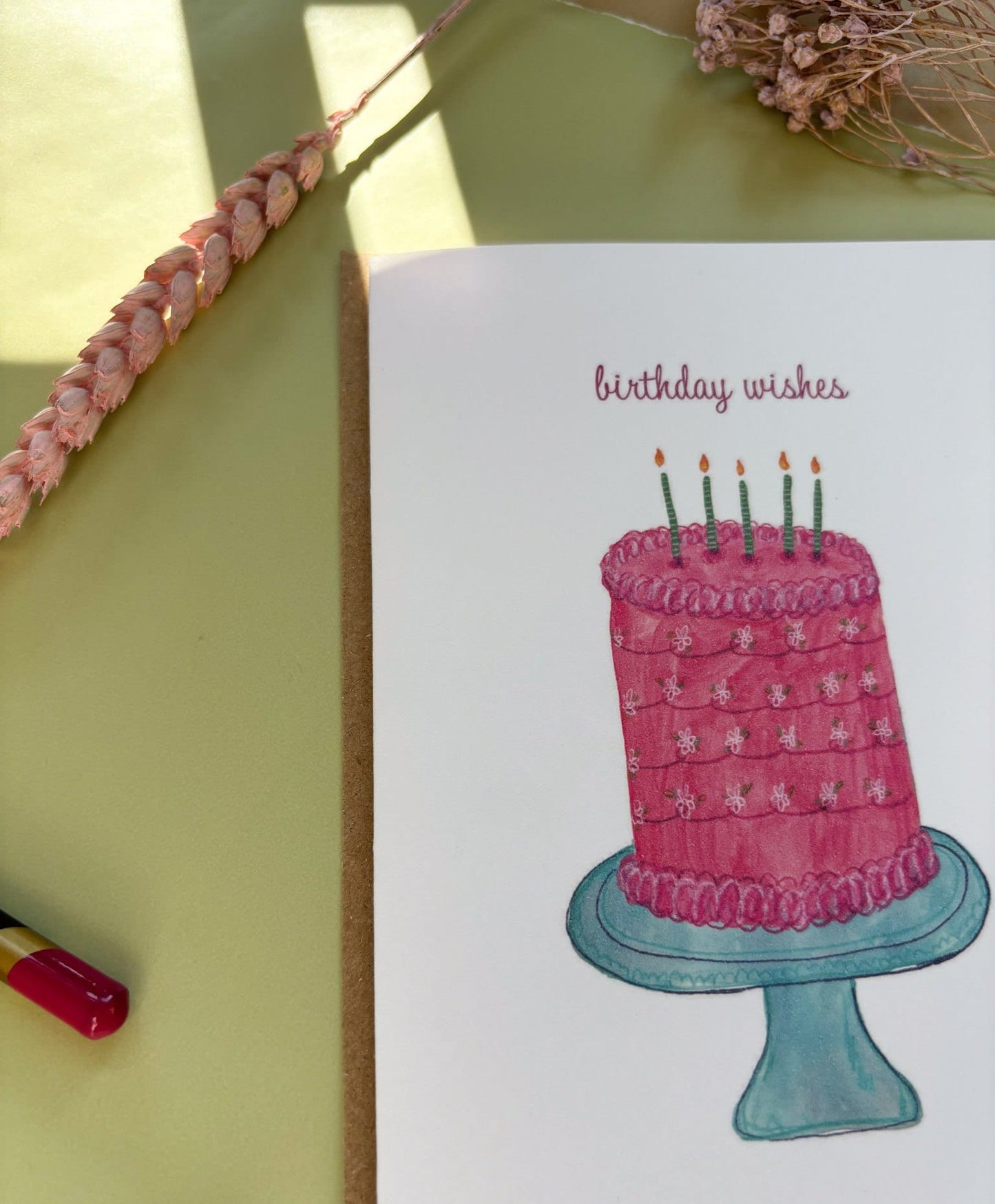 Birthday Wishes Card