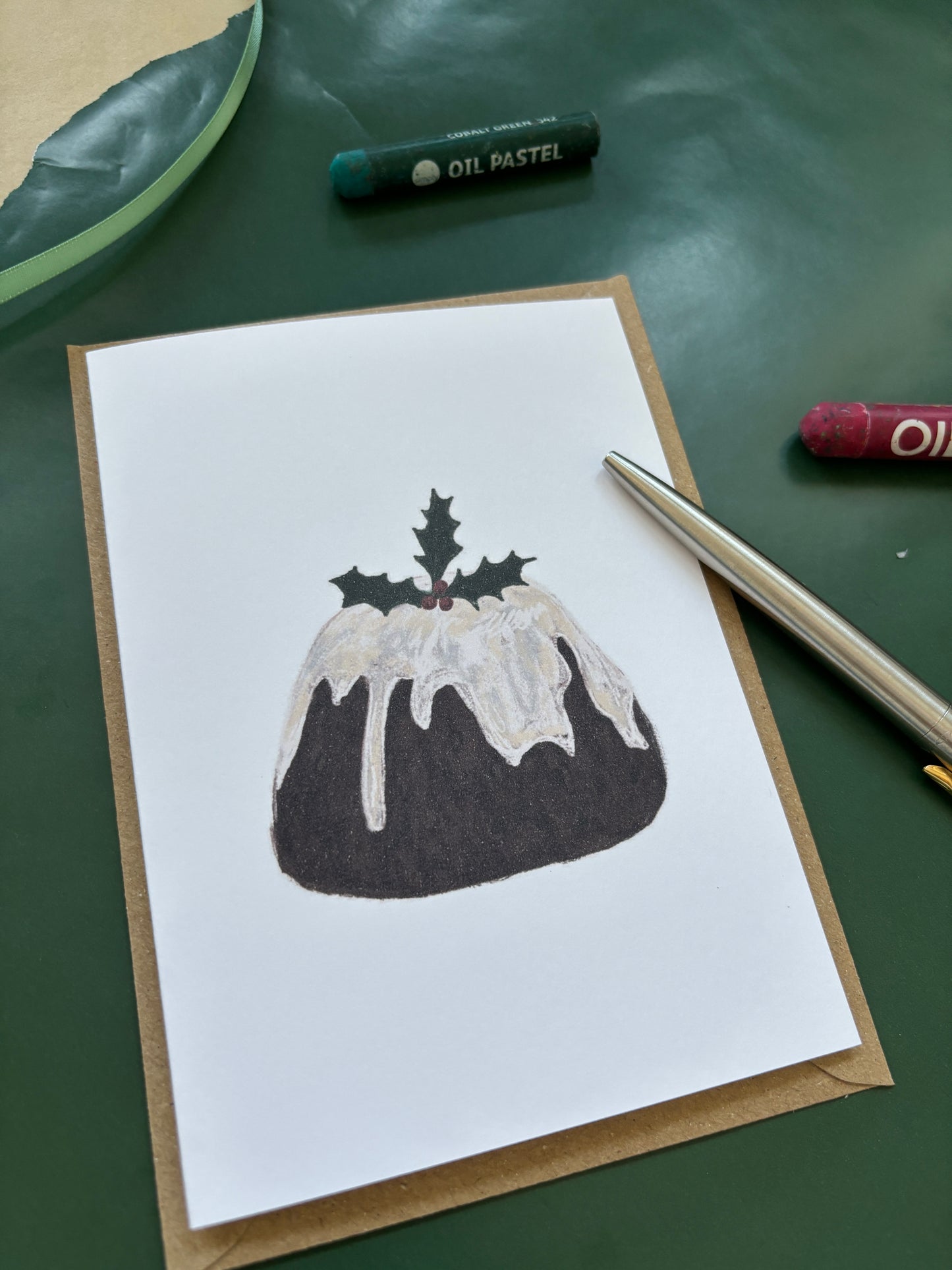 Christmas Pudding Card