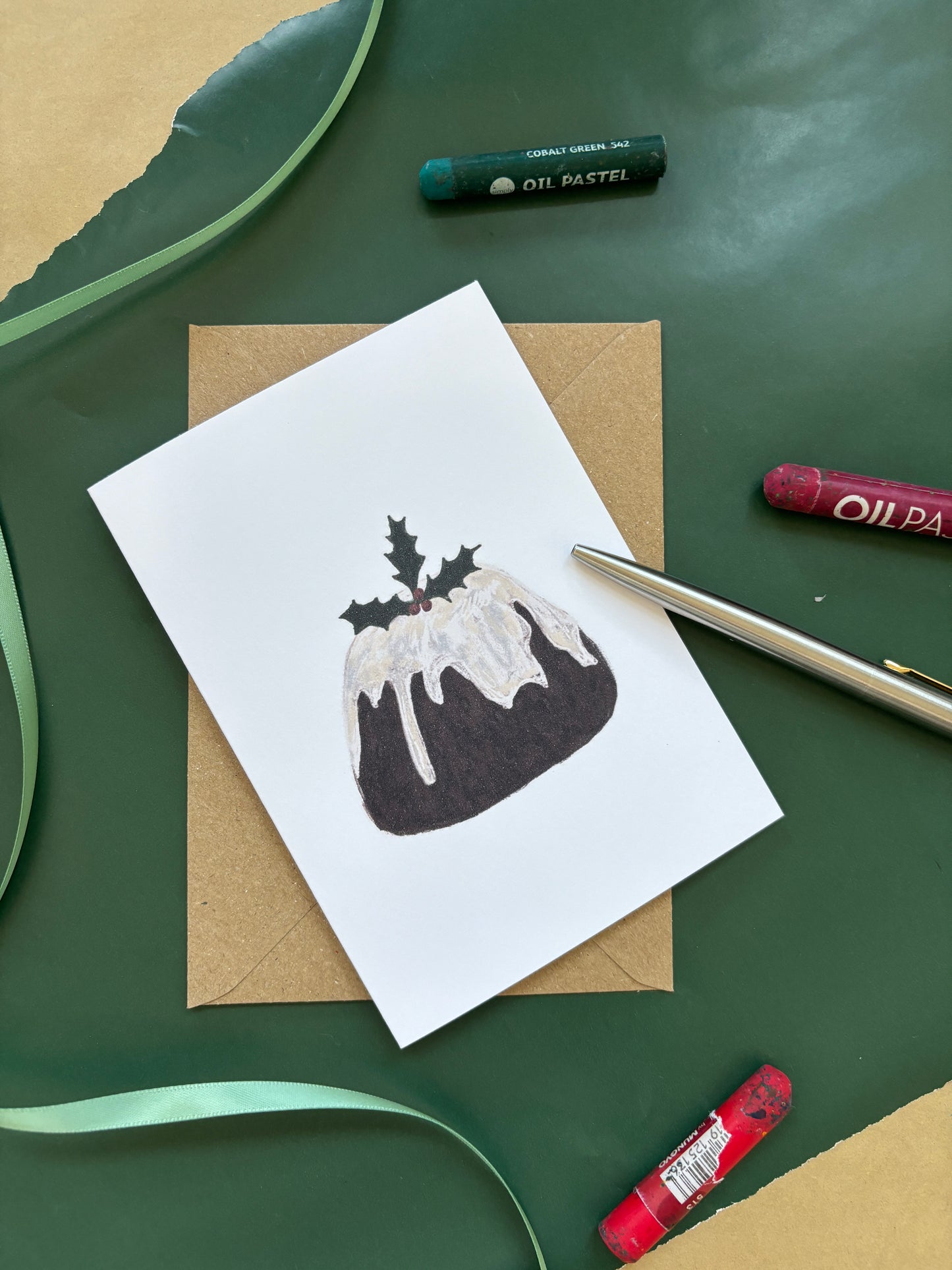 Christmas Pudding Card