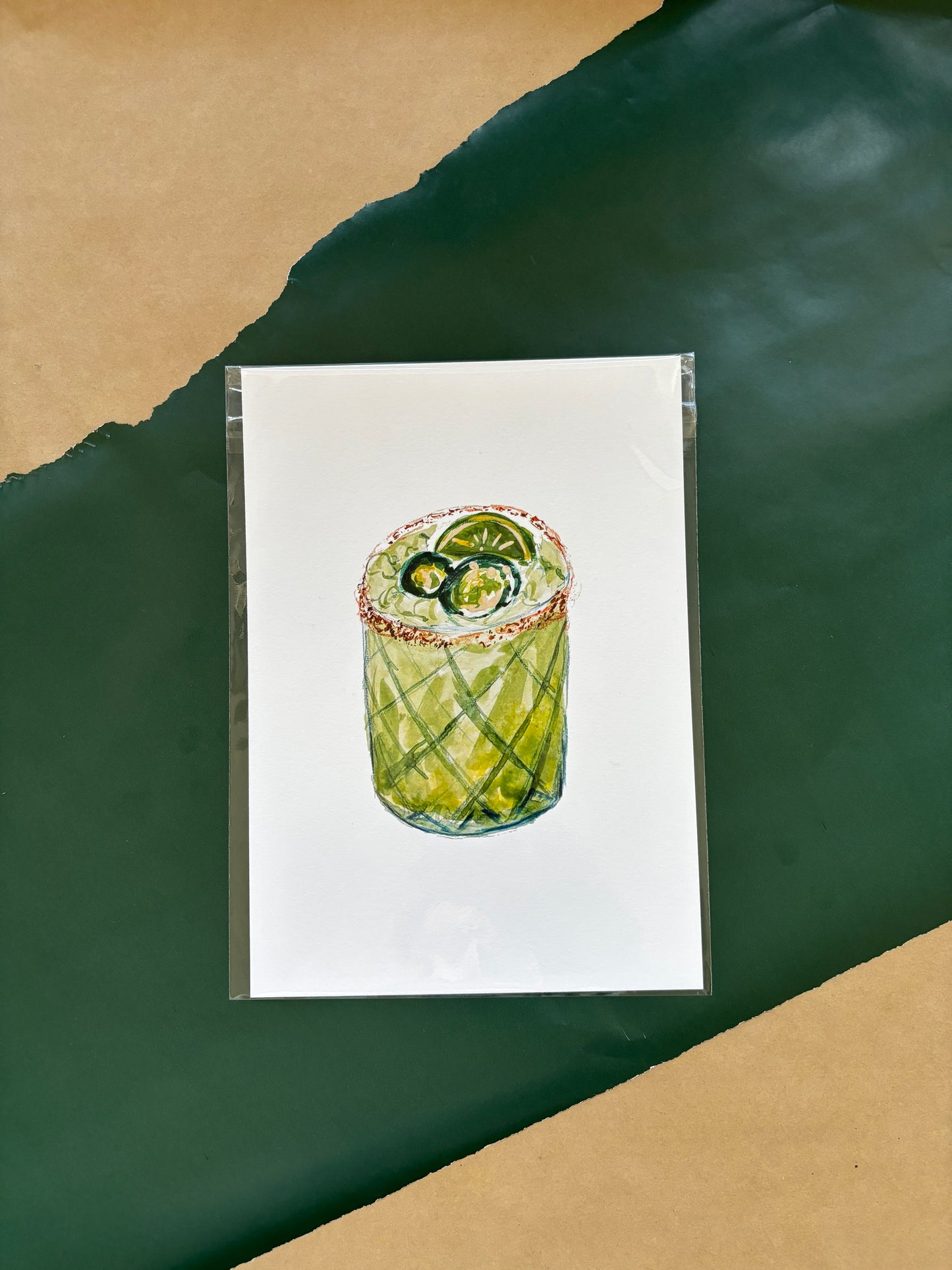 Spicy Margarita Art Print