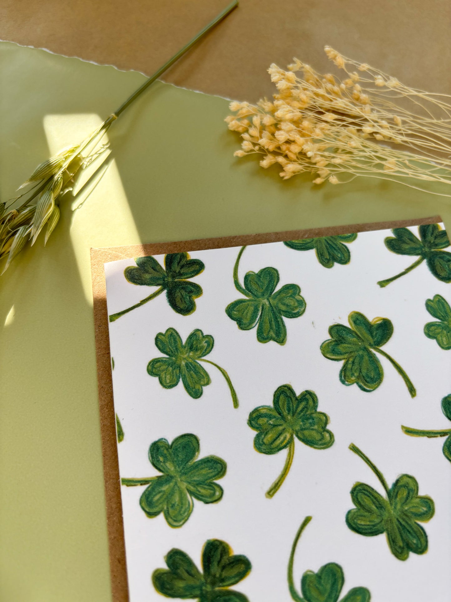 Shamrock Card