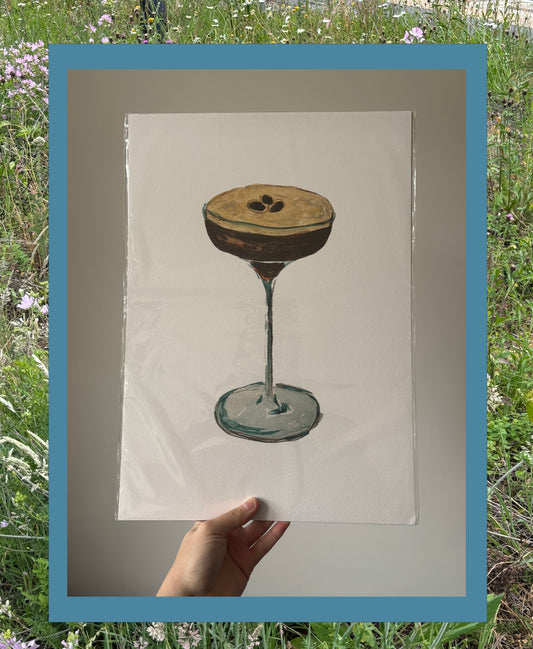 Sale Espresso Martini Print A3