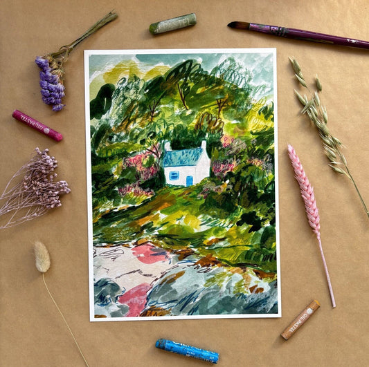 Cottage Art Print